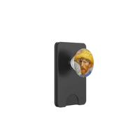 Van Gogh Autoritratto con Cappello di Paglia Pittura Art Pittore PopSockets PopWallet per MagSafe