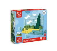 Hape Van Gogh Building Block Set Construction Game 76 Pieces Verde Bambini