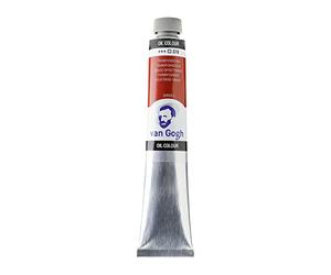Van Gogh Colore ad olio Rosso ossido trasparente 378 - Tubetti da 60 ml - Alta pigmentazione e resistenza alla luce - Vernice per artisti
