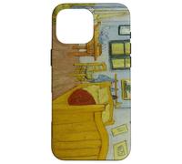 Van Gogh - Cover per telefono con stampa della storia dell'arte della camera da letto Custodia per iPhone 16 Pro Max