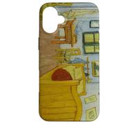 Van Gogh - Cover per telefono con stampa della storia dell'arte della camera da letto Custodia per iPhone 16 Plus