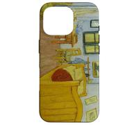 Van Gogh - Cover per telefono con stampa della storia dell'arte della camera da letto Custodia per iPhone 16 Pro