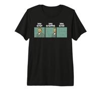 Van Gogh Gone Funny Famous Artist Pun Humor Painter Gift Maglietta Premium