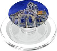 Van Gogh - La Chiesa di Auvers-sur-Oise PopSockets PopGrip per MagSafe