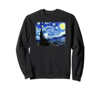 Van Gogh Notte Stellata Famosi Classici Arte Design Elegante Felpa