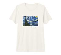 Van Gogh Notte Stellata Iconica Opera Grafica Maglietta Premium