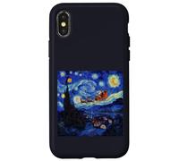 Van Gogh Notte stellata San Nicola a St. Remy Custodia per iPhone X/XS