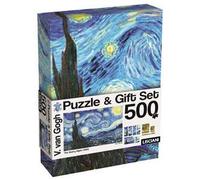 Lisciani Giochi - Van gogh puzzle & gift set art the starry night, 120666