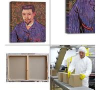 Van Gogh ritratto del dottor Rey quadro stampa tela dipinto telaio arredo casa