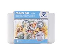 Van Gogh ROYAL TALENS Aquarellfarbe, 12er Box, Naturfarben