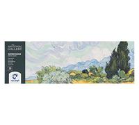 Van Gogh, Royal Talens - Scatola di metallo The National Gallery con 24 colori acquerello e pennello