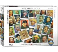 Van Gogh Selfies Puzzle 1000 Pezzi Eurographics 680mm x 480mm