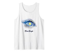 Van Gogh Sketch Drawing Eye Illustration Graphic Designs Canotta