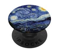 Van Gogh Starry Night Fashion Pattern Design Phone Cover PopSockets PopGrip Adesivo