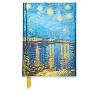 Van Gogh Starry Night over the Rhone Foiled Pocket Journal: 1