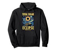 Van Gogh Starry Night Total Solar Eclipse Cruise Spain 2026 Felpa con Cappuccio