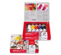 Van Gogh Set di vernici di base color acrilico, 5 x 40 ml