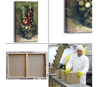 Van Gogh vaso di altee design quadro stampa tela dipinto telaio arredo casa