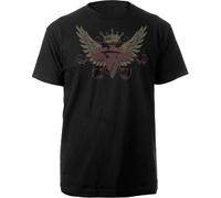Van Halen Logo A Ali Corona Maglietta Rock Classica Da Uomo