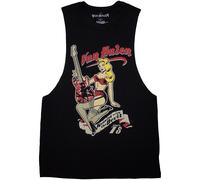 Van Halen Running With The Devil Sleeveless autorizzato Uomo maglietta