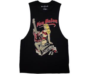 Van Halen Running With The Devil Sleeveless autorizzato Uomo maglietta