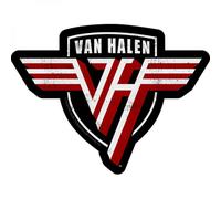 Van Halen Shield Logo 4.2"x5.5" Sticker