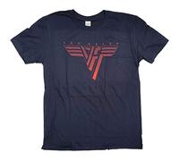 Van Halen T Shirt - Logo classico 100% Ufficiale Blu M