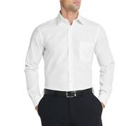 Van Heusen Camicia Aderente in Popeline Tinta Unita اك Orlo Aderente in Popeline Tinta Unita Camicia Elegante Uomo (Pacco da 1)