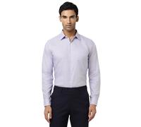 Van Heusen Camicia Aderente in Popeline Tinta Unita اك Orlo Aderente in Popeline Tinta Unita Camicia Elegante Uomo (Pacco da 1)