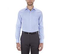 Van Heusen Men's Flex Collar Regular Fit Spread Collar Dress Shirt, Blue, 14.5" Neck 32"-33" Sleeve