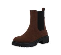 Van Hill Boots chelsea ' Ava ' marrone / nero Donna Van Hill 38 marrone / nero