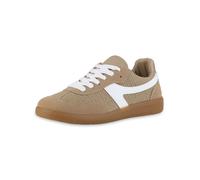 Van Hill Sneaker bassa 'Victoria' cachi / bianco Donna Van Hill 36 cachi / bianco