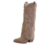 Van Hill Stivale da cowboy 'Beatrix' camoscio Donna Van Hill 39