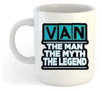 Van - Il Man,Il Myth, la Leggenda Tazza - Nome Personalizzato Funky Regalo