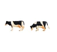 Offerta 2 mucche sedute + 2 in piedi + 6 vitelli fattoria scala 1:32 Kids Globe