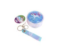 Van Manen astuccio portamonete unicorno olografico per bambini