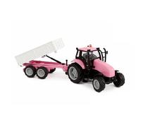 Van Manen Kids Globe Traffic Tractor with Trailer Die Cast (with Light and Sound