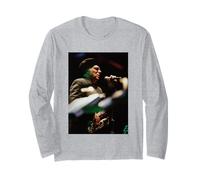 Van Morrison Live Moondance Singer Newcastle 1995 Maglia a Manica