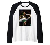 Van Morrison Live Moondance Singer Newcastle 1995 Maglia con Maniche Raglan