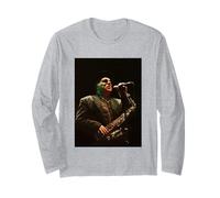 Van Morrison Live Ragazza dagli Occhi castani Newcastle 1995 Maglia a Manica