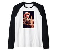 Van Morrison St David's Hall Concerto di Cardiff 1995 Maglia con Maniche Raglan