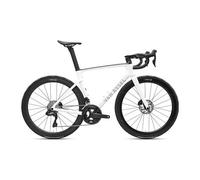 Van rysel rcr bicicletta da strada shimano 105 di2 12s 700 mm ultra white 2025