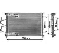 Van Wezel 01002078 Raffreddamento Motore