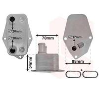 VAN WEZEL 06003557 Radiatore olio motore per BMW 3 Sedan (E46) 5 Sedan (E39)