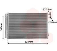 VAN WEZEL 06005295 Condensatore climatizzatore per BMW 3 Limousine (E90) con