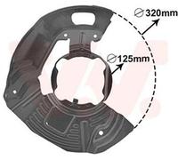 VAN WEZEL 0639372 Lamiera paraspruzzi disco freno per BMW 5 Sedan (E39)