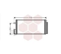 Condensatore Alfa Romeo Mito 1.3 Diesel MJT dal 2008 in poi. NUOVO