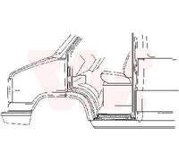 VAN WEZEL 1745101 Sottoporta per FIAT DUCATO Pritsche/Fahrgestell (290)