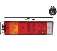 VAN WEZEL 2812925 Fanale posteriore