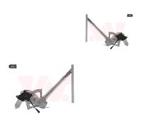 VAN WEZEL 2x Alzacristalli Elettrici Anteriore Sinistra Destra per Ford Transit